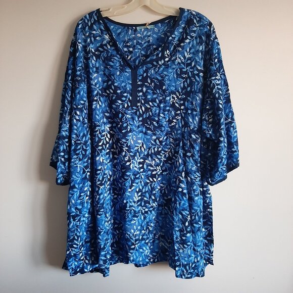 Blue Sky Tops - Blue Sky Kurta top NWT 3x